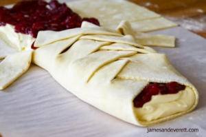 Strawberry Cream Cheese Danish