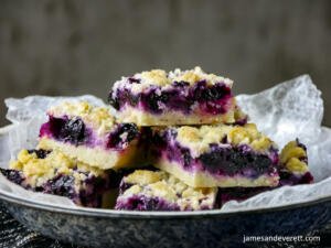 Blueberry Crumble Bars