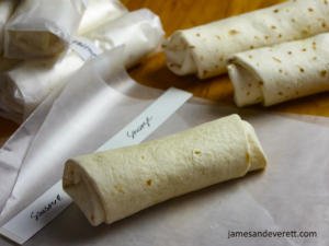 Make-ahead Breakfast Burritos