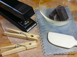 How to make Chocolate leaves