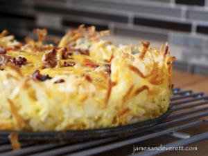 Hash Brown Sausage Quiche