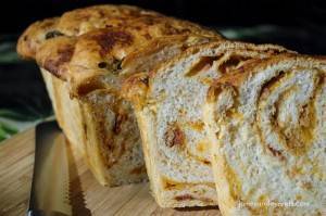 BBQ & Cheddar Braid Bread    