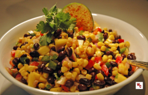 Black Bean Corn & Mango Salad  