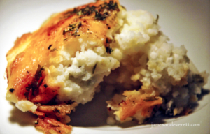 Mashed Potato Gratin    