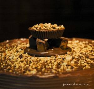 Peanut Butter Cake with Chocolate Frosting  