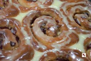 Orange Craisin Cinnamon Rolls    