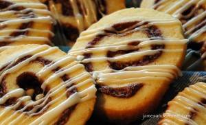 Orange Cinnamon Roll Cookies       