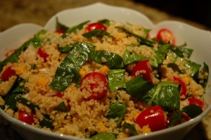 Caprese Couscous Salad  