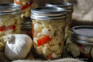 Spicy Pickled Garlic   