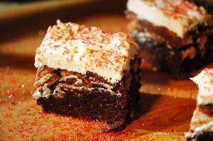 Kit Kat Brownies    