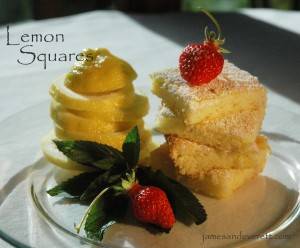 Two-Ingredient Lemon Bars  