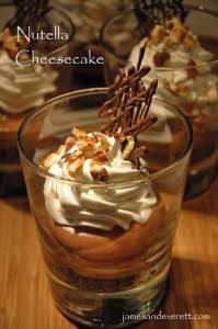 No-Bake Nutella Cheesecake      