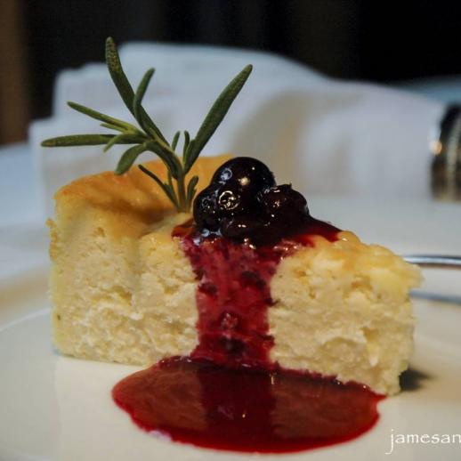 Rosemary Lemon Ricotta Cheesecake      