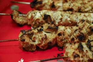 Russian Chicken Shashlik   