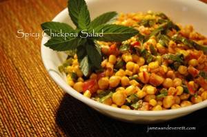 Spicy Chickpea Salad  